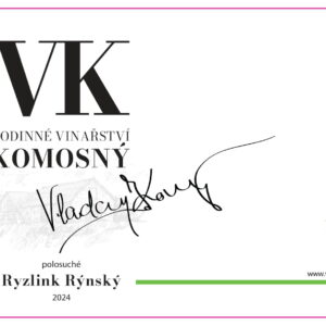 Ryzlink Rýnský 2024